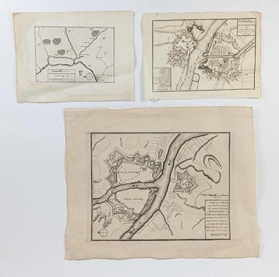 [FORTIFICATIONS DE BAYONNE] - Trois gravures...